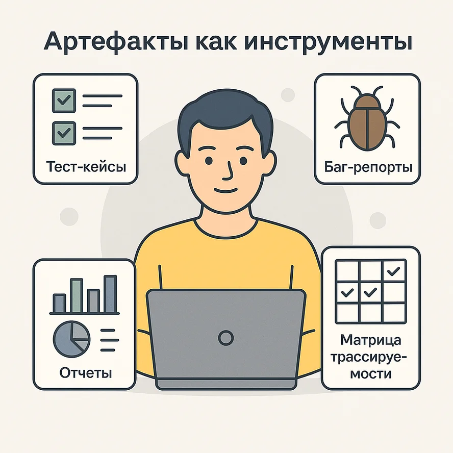 Артефакты тестирования: документы как инструменты